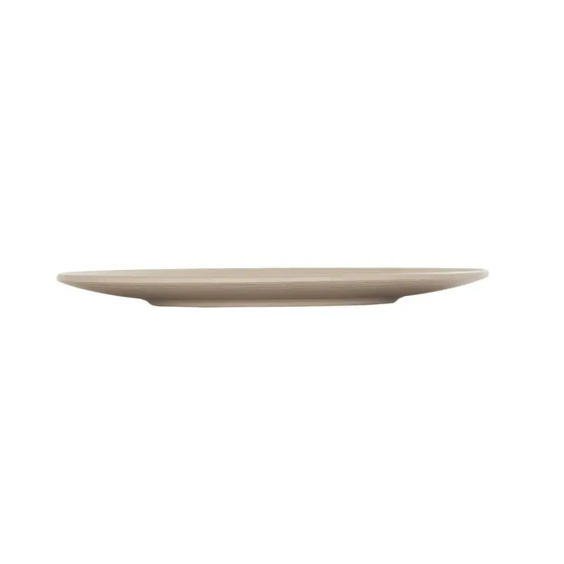 Cal-Mil Charlotte 10" Melamine Plate - Taupe