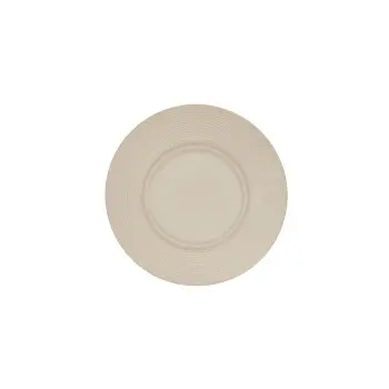 Cal-Mil Charlotte 6" Melamine Plate - Taupe