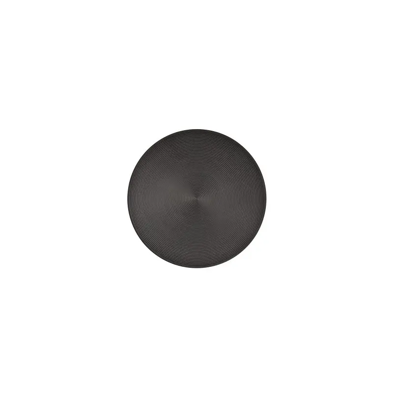 Cal-Mil Charlotte 6" Melamine Plate - Black