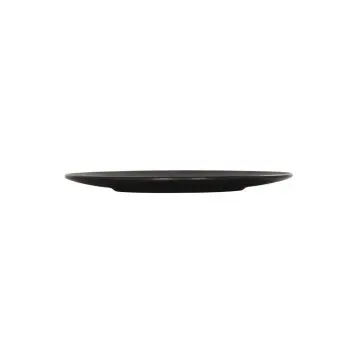 Cal-Mil Charlotte 6" Melamine Plate - Black