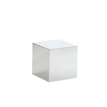 Cal-Mil Milo Chrome Riser - 8 x 8 x 8