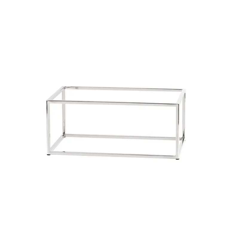 Cal-Mil Chrome Riser - 12 x 20 x 9 Cal-Mil Chrome Riser - 12 x 20 x 9