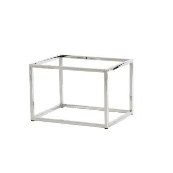 Cal-Mil Chrome Riser - 10 x 12 x 9