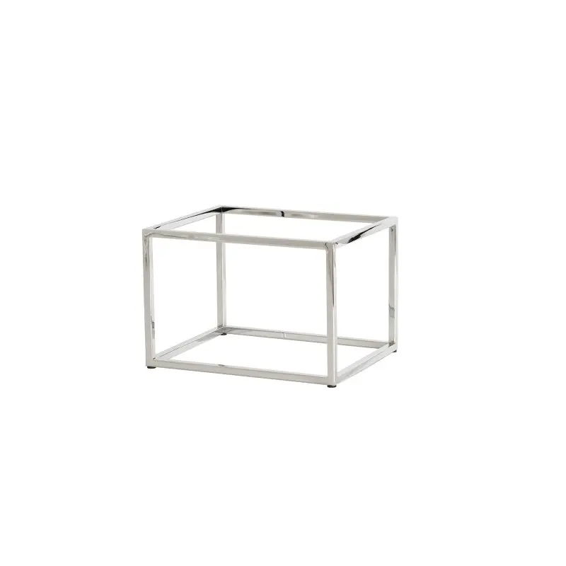 Cal-Mil Chrome Riser - 10 x 12 x 9 Cal-Mil Chrome Riser - 10 x 12 x 9