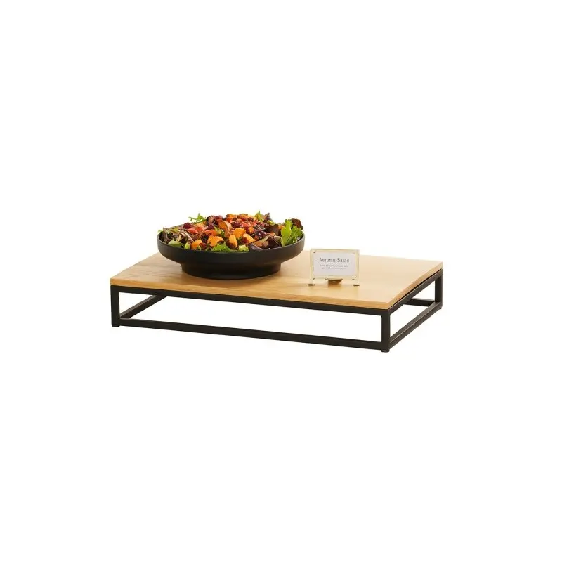 Cal-Mil Black Riser - 12 x 20 x 3 Cal-Mil Black Riser - 12 x 20 x 3