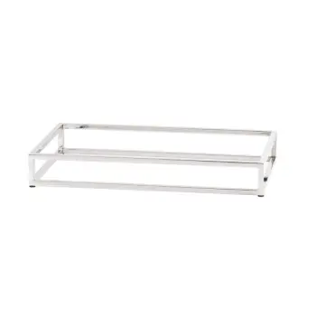 Cal-Mil Chrome Riser - 12 x 20 x 3
