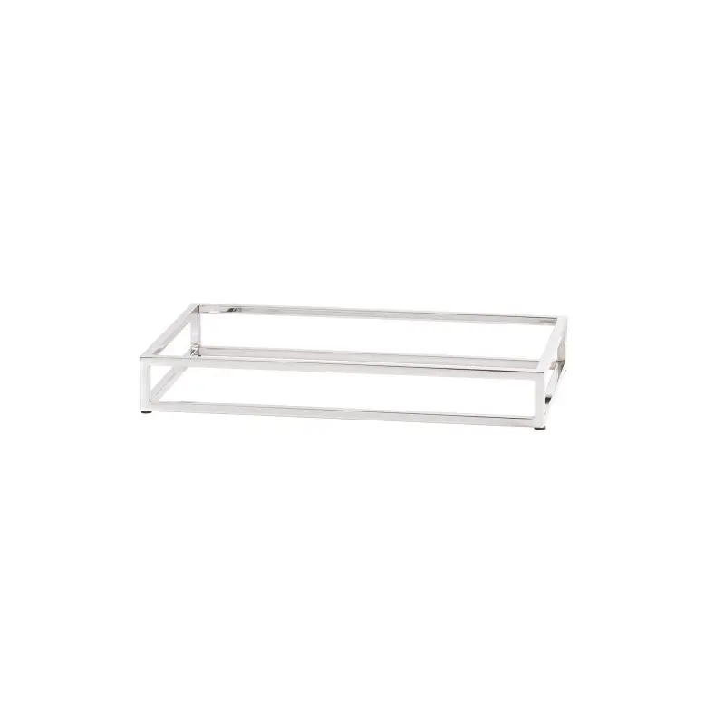 Cal-Mil Chrome Riser - 12 x 20 x 3