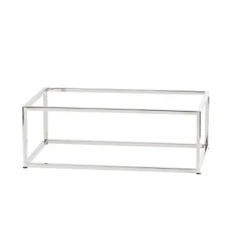 Cal-Mil Chrome Riser - 12 x 20 x 6