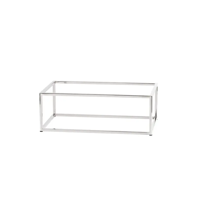 Cal-Mil Chrome Riser - 12 x 20 x 6 Cal-Mil Chrome Riser - 12 x 20 x 6