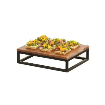 Cal-Mil Black Riser - 10 x 12 x 3