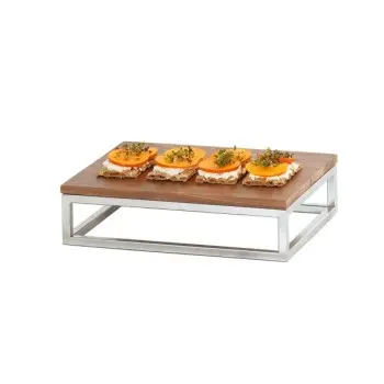 Cal-Mil Chrome Riser - 10 x 12 x 3