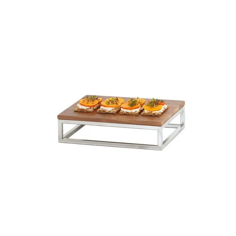 Cal-Mil Chrome Riser - 10 x 12 x 3 Cal-Mil Chrome Riser - 10 x 12 x 3