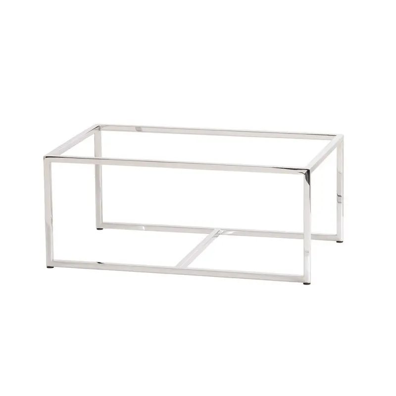 Cal-Mil Chrome Riser - 12 x 20 x 9 Cal-Mil Chrome Riser - 12 x 20 x 9