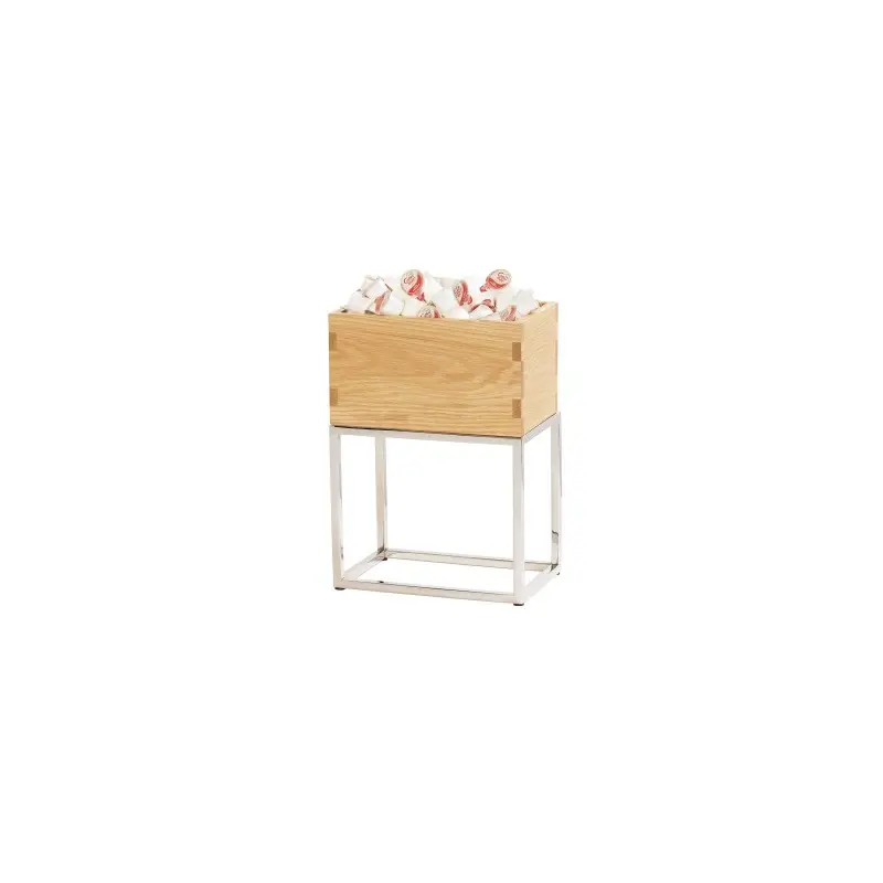 Cal-Mil Chrome Open Frame Riser - 6 x 10 x 9 Cal-Mil Chrome Open Frame Riser - 6 x 10 x 9