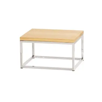 Cal-Mil Chrome Riser - 10 x 12 x 6.75