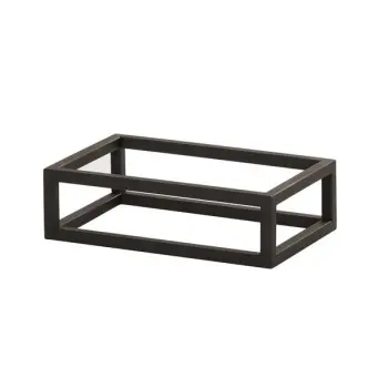 Cal-Mil Black Open Frame Riser - 6 x 10 x 3