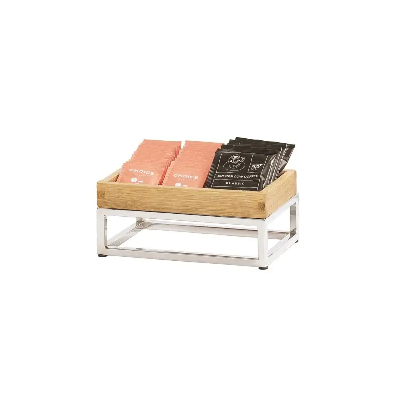 Cal-Mil Chrome Open Frame Riser - 6 x 10 x 3 Cal-Mil Chrome Open Frame Riser - 6 x 10 x 3