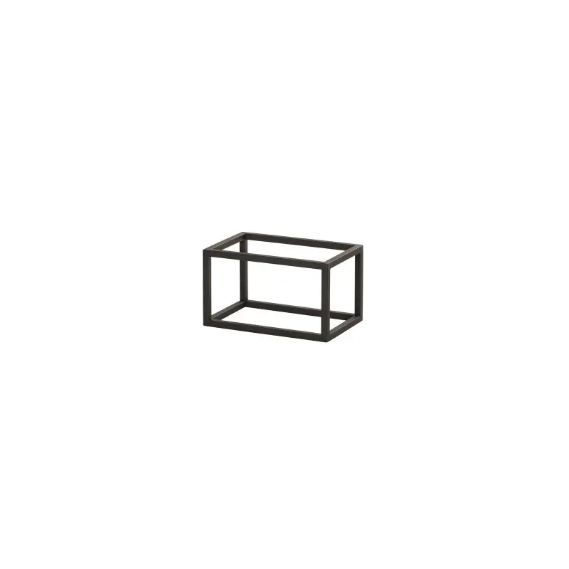 Cal-Mil Black Open Frame Riser - 6 x 10 x 6 Cal-Mil Black Open Frame Riser - 6 x 10 x 6