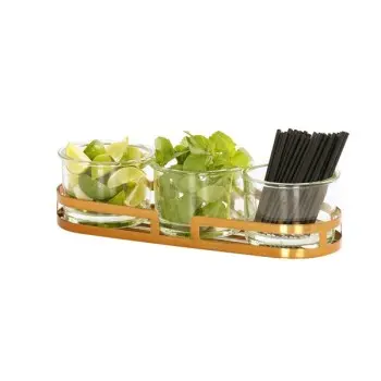 Cal-Mil Brooklyn Mixology Display Set - 32oz Jar