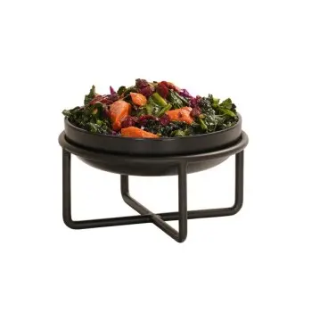 Cal-Mil Black Round Wire Riser - 4" H