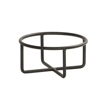 Cal-Mil Black Round Wire Riser - 4" H