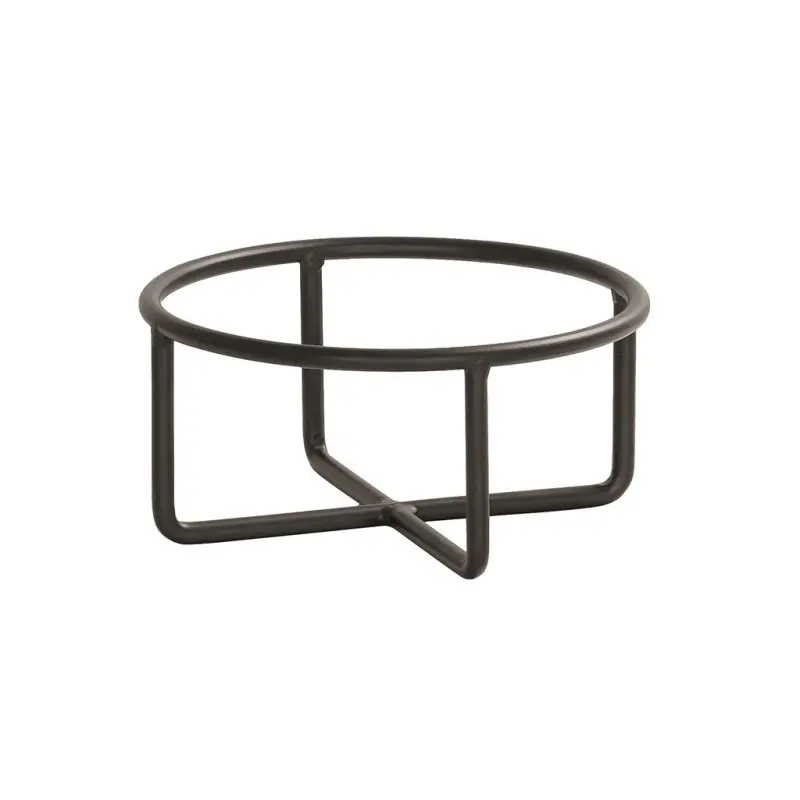 Cal-Mil Black Round Wire Riser - 4" H