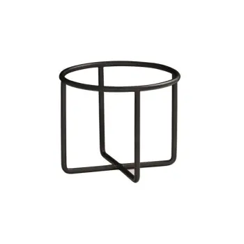 Cal-Mil Black Round Wire Riser - 7" H