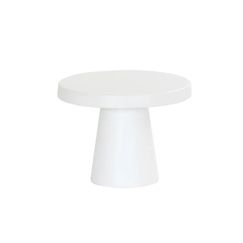 Cal-Mil 12 Dia x 7.5 H Pedestal Cake Stand - White Cal-Mil 12 Dia x 7.5 H Pedestal Cake Stand - White