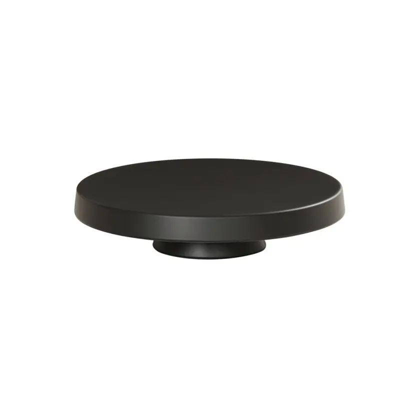 Cal-Mil 12 Dia x 2.25 H Pedestal Cake Stand - Black