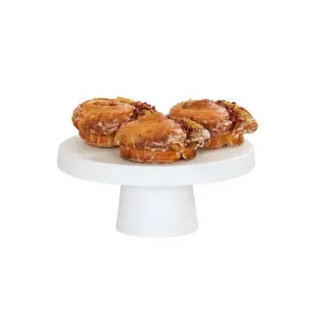 Cal-Mil 10.25 Dia x 4.25 H Pedestal Cake Stand - White
