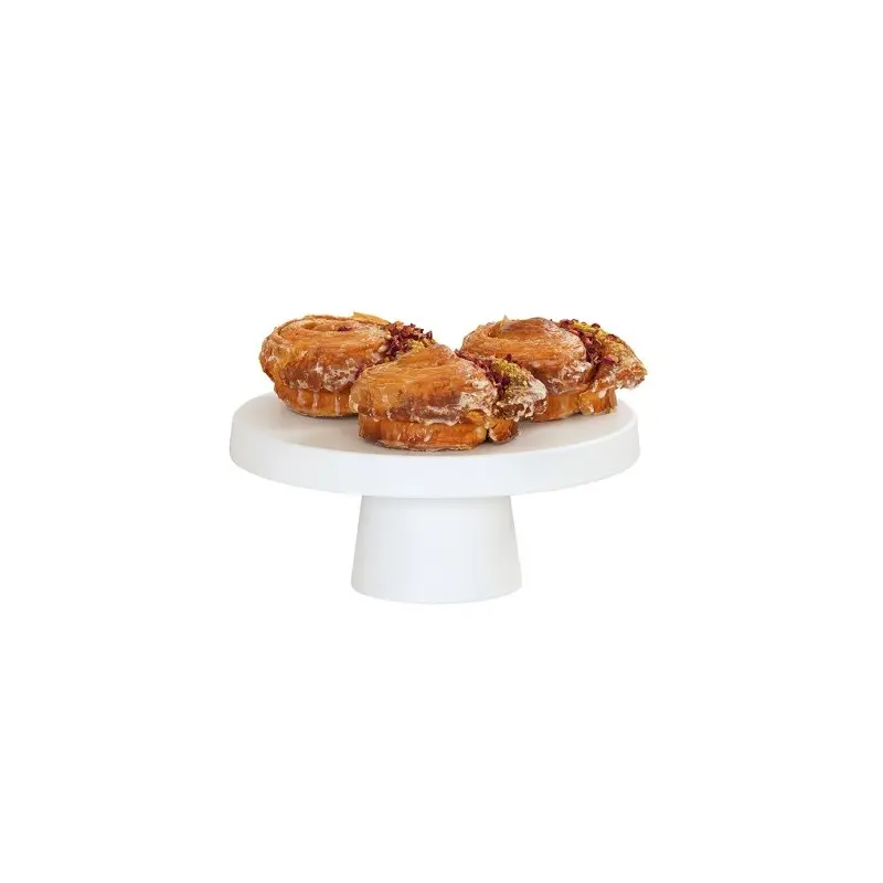 Cal-Mil 10.25 Dia x 4.25 H Pedestal Cake Stand - White