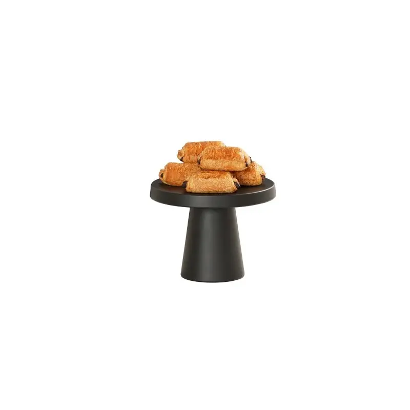 Cal-Mil 10.25 Dia x 7.5 H Pedestal Cake Stand - Black