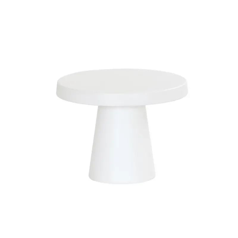 Cal-Mil 10.25 Dia x 7.5 H Pedestal Cake Stand - White