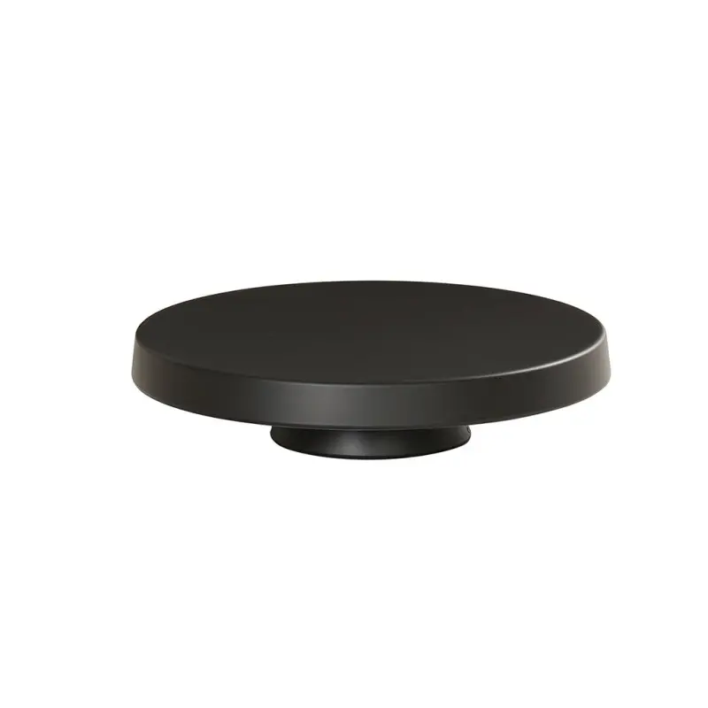Cal-Mil 10.25 Dia x 2.25 H Pedestal Cake Stand - Black