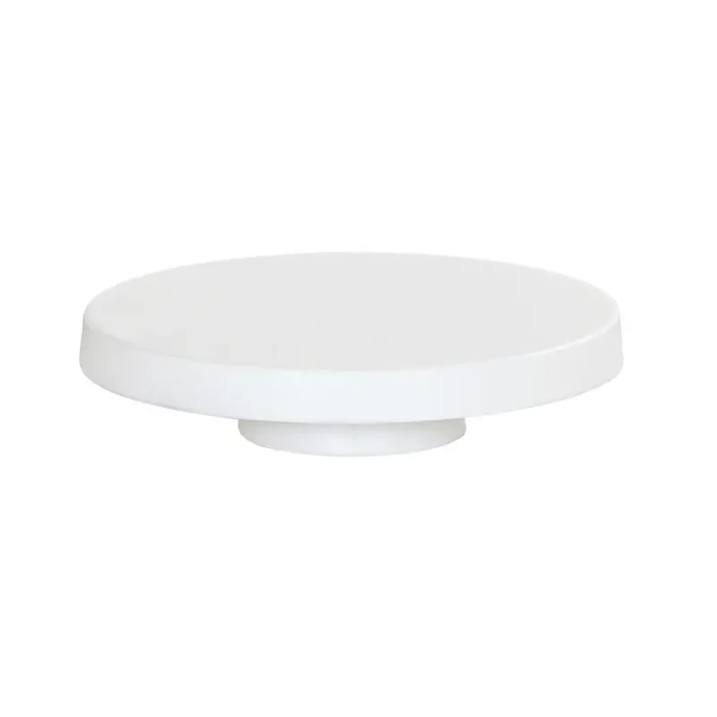 Cal-Mil 10.25 Dia x 2.25 H Pedestal Cake Stand - White Cal-Mil 10.25 Dia x 2.25 H Pedestal Cake Stand - White
