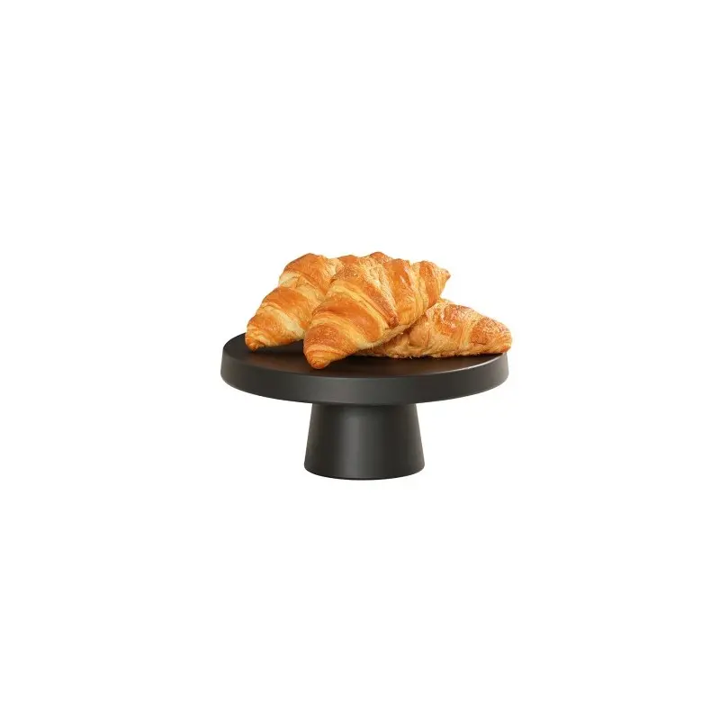 Cal-Mil 10.25 Dia x 4.25 H Pedestal Cake Stand - Black