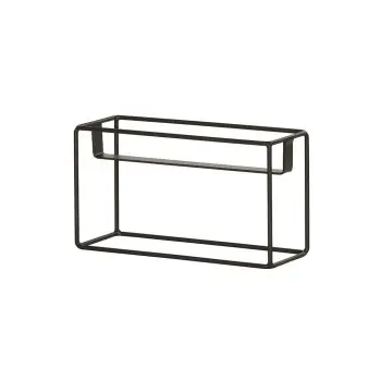 Cal-Mil Black 3 Jar Holder - 9" H