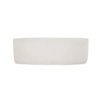 Cal-Mil 8" Resin Bowl - White Marble