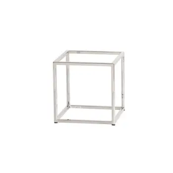 Cal-Mil Chrome Cube Riser - 10"