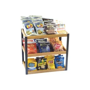 Cal-Mil Madera 3 Tier Merchandiser
