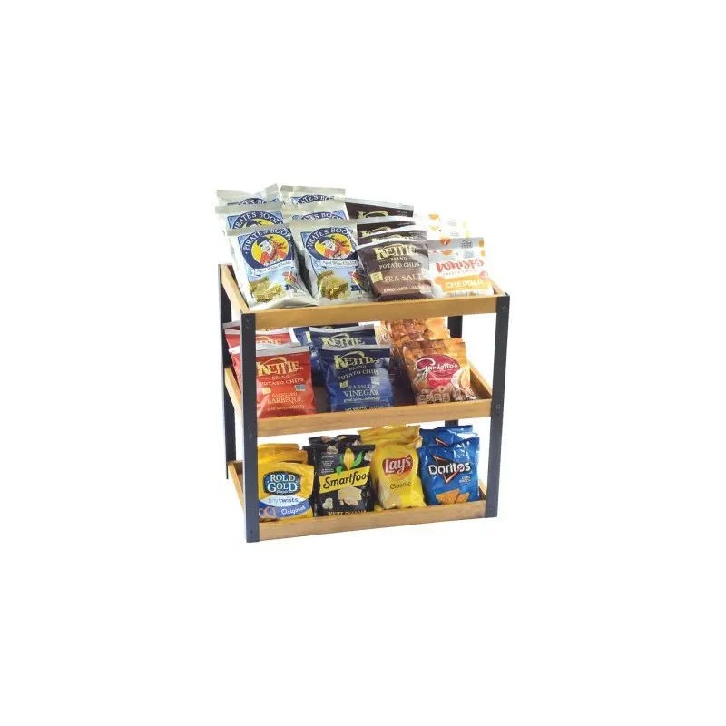 Cal-Mil Madera 3 Tier Merchandiser