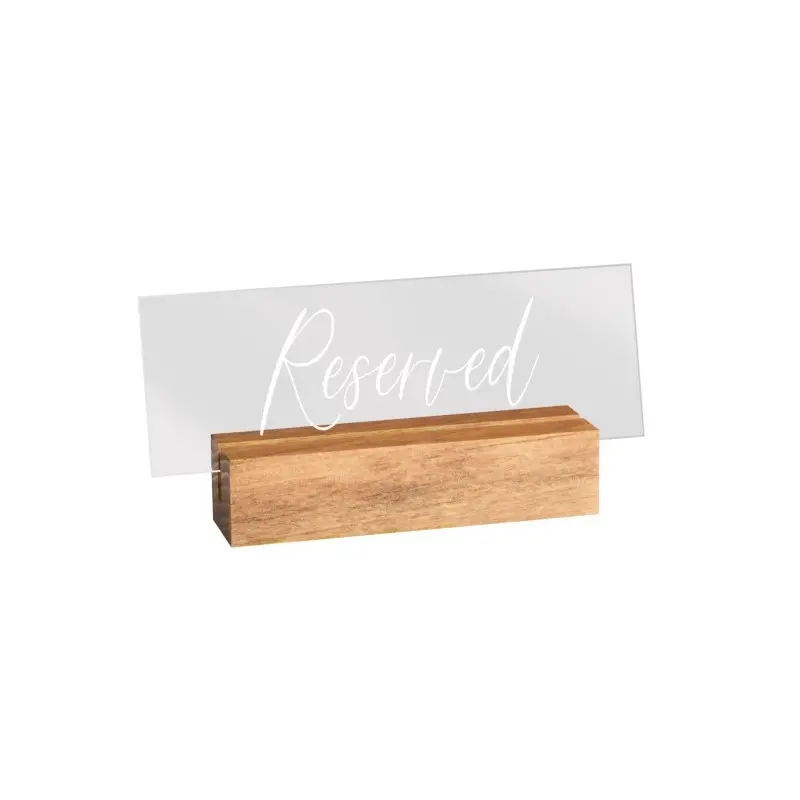 Cal-Mil Madera Reserved Sign Cal-Mil Madera Reserved Sign