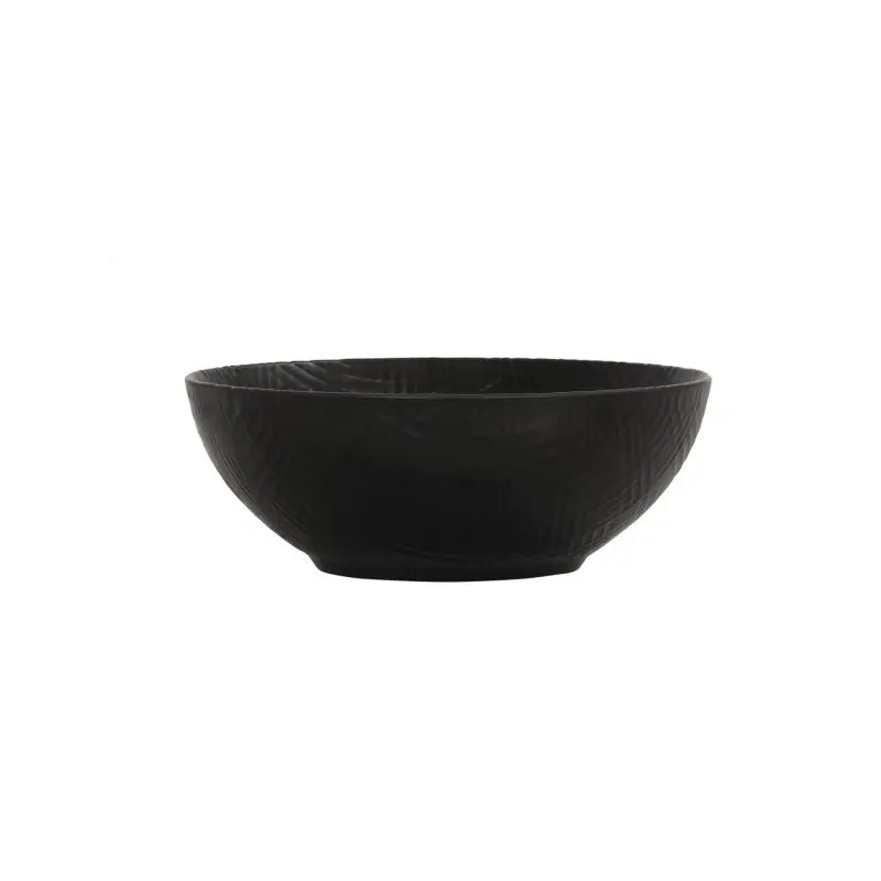 Cal-Mil Sedona Black Bowl - 10.5" Dia Cal-Mil Sedona Black Bowl - 10.5" Dia