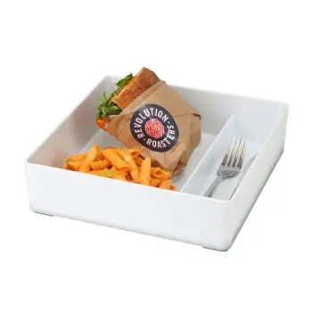 Cal-Mil White Melamine Bento Box
