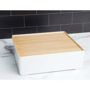 Cal-Mil White Melamine Bento Box