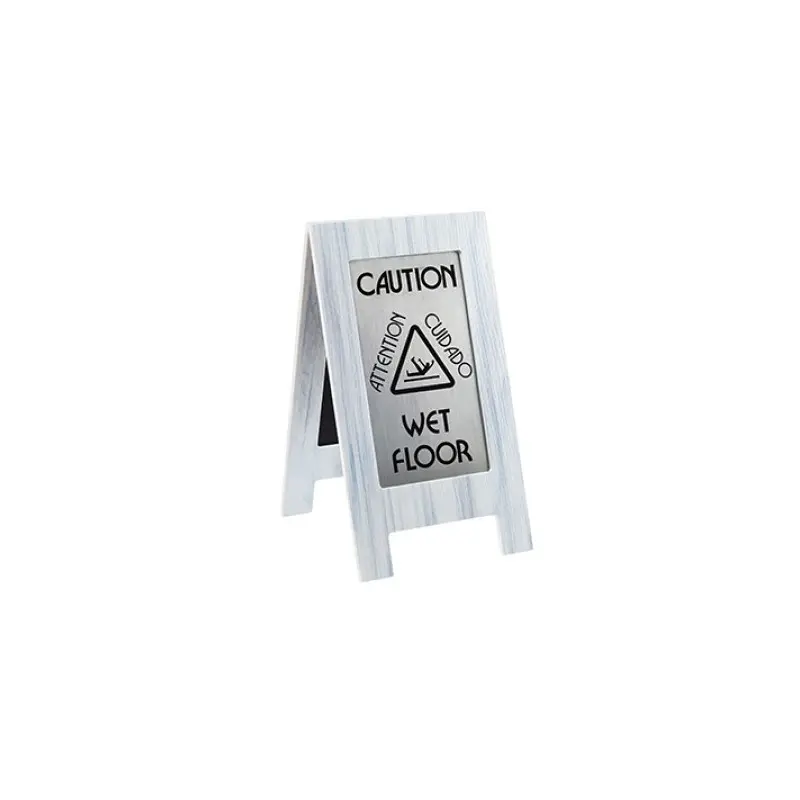 Cal-Mil Whitewash Wet Floor Sign Cal-Mil Whitewash Wet Floor Sign
