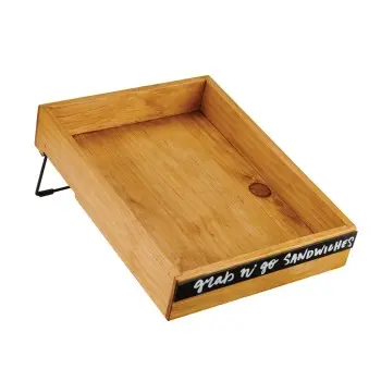 Cal-Mil Madera Write - On Adjustable Merchandiser