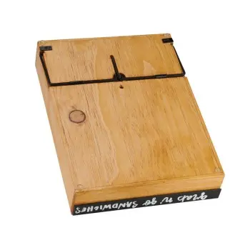 Cal-Mil Madera Write - On Adjustable Merchandiser