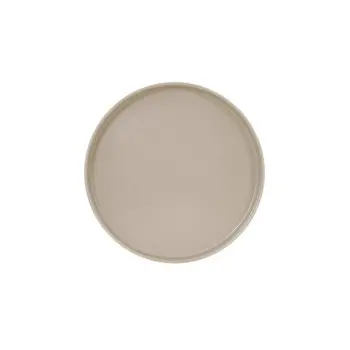Cal-Mil Hudson 10" Melamine Melamine Plate - Taupe