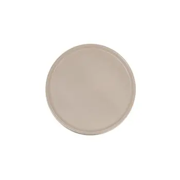 Cal-Mil Hudson 10" Melamine Melamine Plate - Taupe